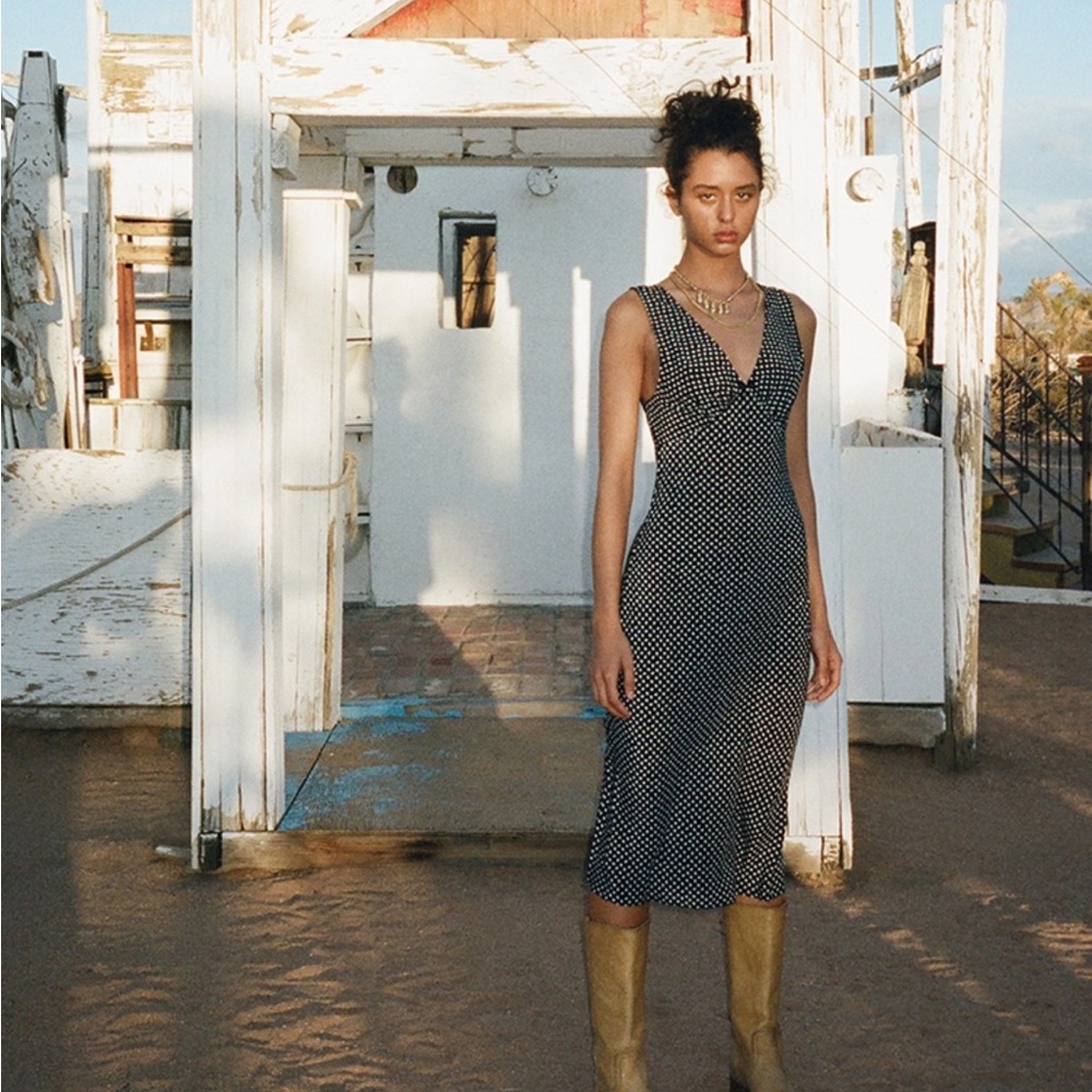 Realisation Par The Stephanie Dress in Paradiso Noir